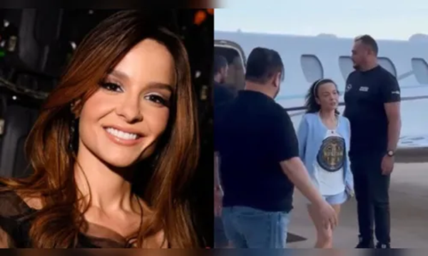 Vídeo de Maiara em chegada para show gera críticas sobre sua aparência