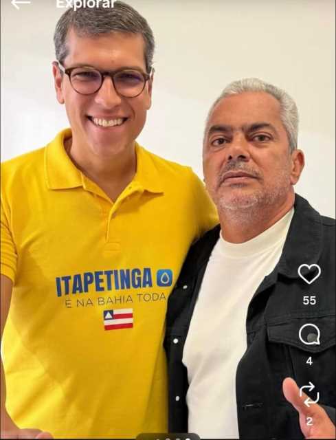 Em Itapetinga, Jayme Vieira fortalece base política com adesão de Tony da Farmácia