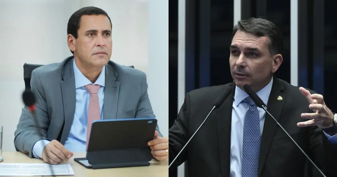 Éden chama Flávio Bolsonaro de “mentiroso” e diz que senador tenta desfazer “ato de traição” em viagem aos EUA