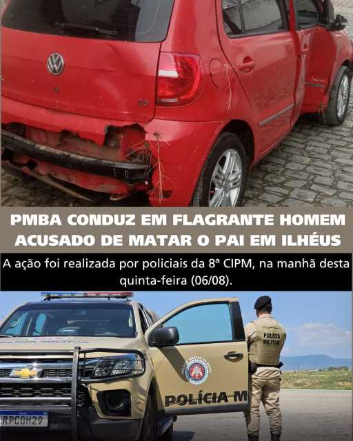 8ª CIPM Prende Suspeito de Homicídio Durante Operação em Itororó