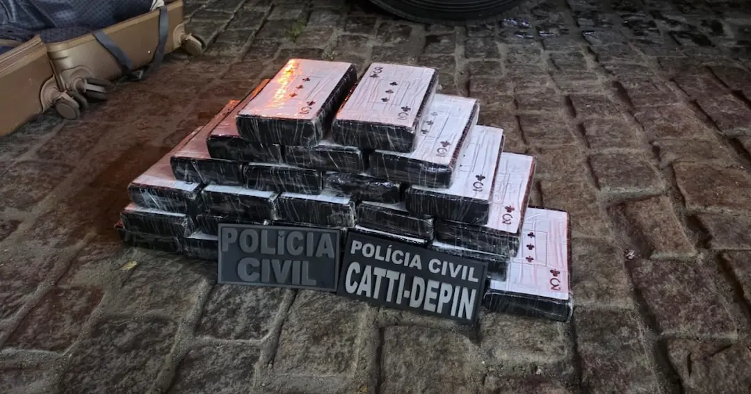 Operação apreende 26 kg de cocaína avaliados em R$ 1,3 milhão no Sudoeste baiano