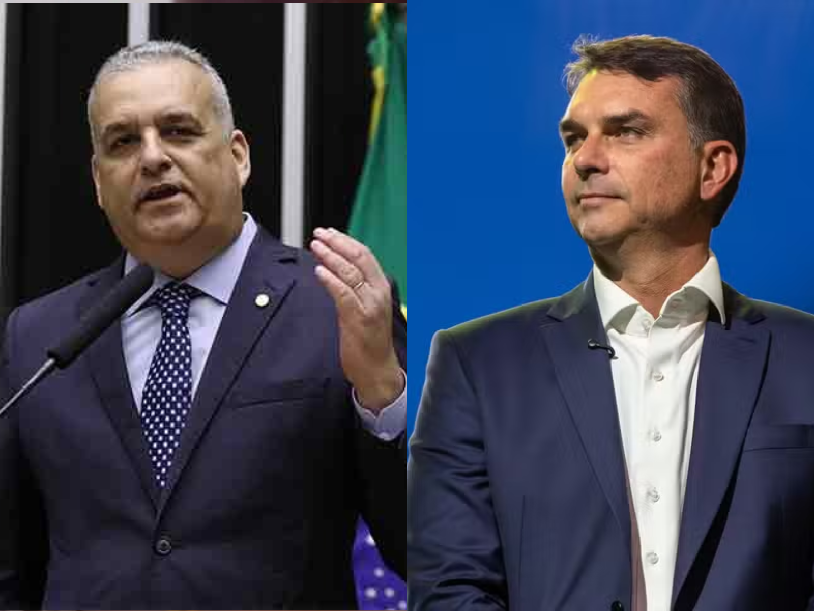 Flávio Bolsonaro anuncia Alfredo Gaspar como vice em chapa para Presidência da República