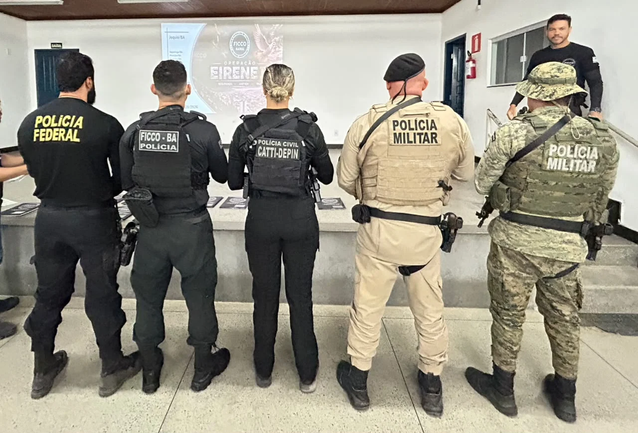 Operação Eirene II prende 32 pessoas e bloqueia mais de R$ 12 milhões na Bahia e outros 3 estados; Mutuípe e Laje tiveram um mandado de prisão cumprido