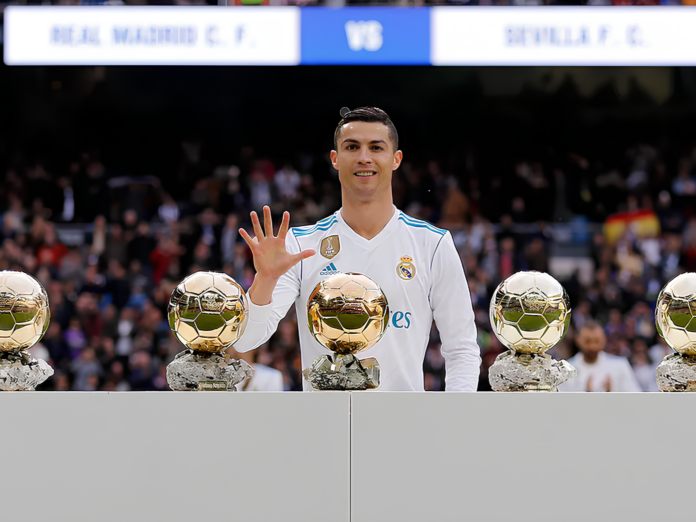Cristiano Ronaldo supera Messi e é eleito o melhor Bola de Ouro da história